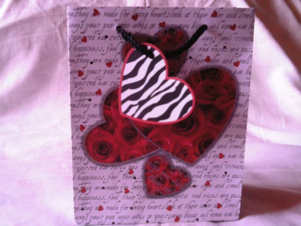 sacola para presente sweety love
